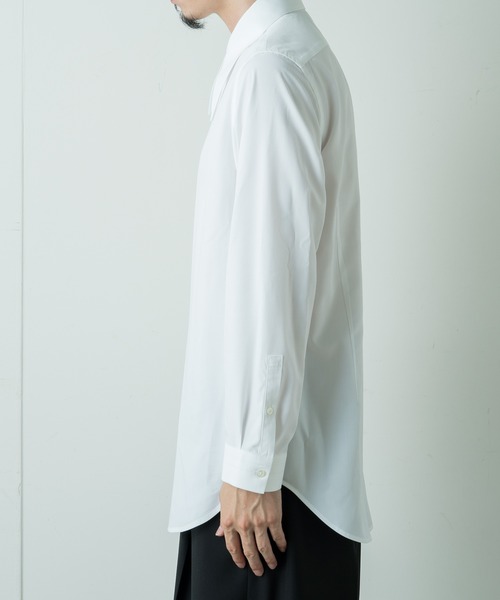 Lui's(ルイス)の「ポイントカラーシャツ(シャツ/ブラウス・メンズ・ホワイト/ブラック・SMALL/MEDIUM)」の7枚目の写真