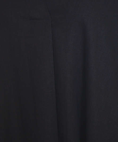 abahouse mavie（アバハウスマヴィ）の「ecru　レーヨンリネンスキッパーワンピース（ワンピース・レディース・ブラウン/ブラック/カーキ・フリー）」の13枚目の写真