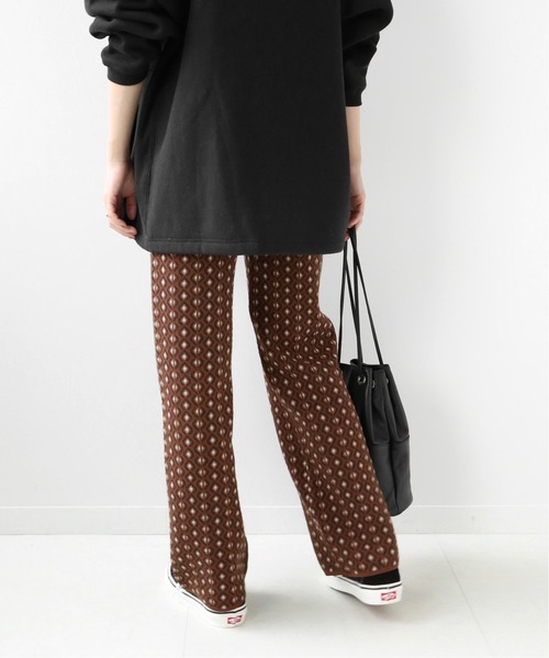 JOURNAL STANDARD relume(ジャーナルスタンダード レリューム)の「ジャガードニットパンツ◆(その他パンツ・レディース・ブラウン/グリーン/カーキ・FREE)」の9枚目の写真