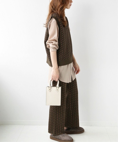 JOURNAL STANDARD relume(ジャーナルスタンダード レリューム)の「ジャガードニットパンツ◆(その他パンツ・レディース・ブラウン/グリーン/カーキ・FREE)」の18枚目の写真