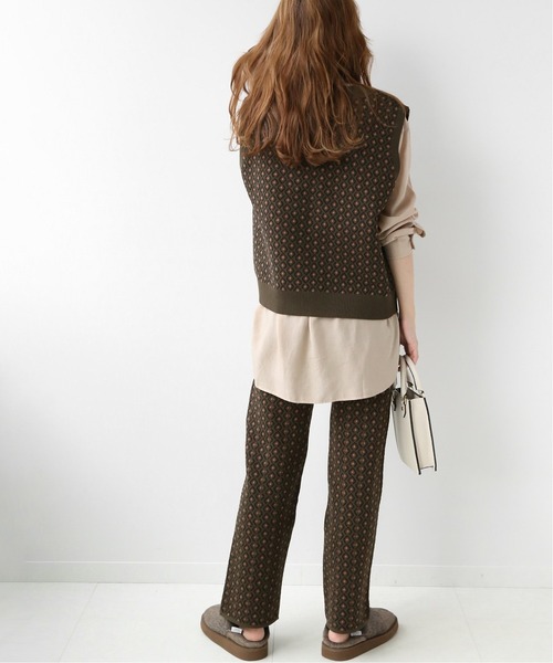 JOURNAL STANDARD relume(ジャーナルスタンダード レリューム)の「ジャガードニットパンツ◆(その他パンツ・レディース・ブラウン/グリーン/カーキ・FREE)」の19枚目の写真