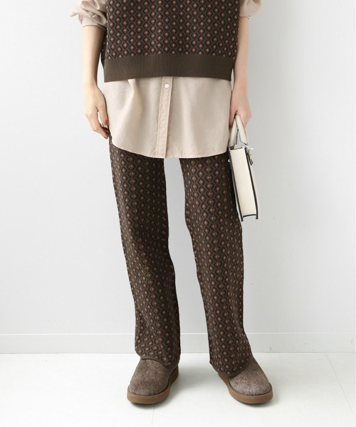 JOURNAL STANDARD relume(ジャーナルスタンダード レリューム)の「ジャガードニットパンツ◆(その他パンツ・レディース・ブラウン/グリーン/カーキ・FREE)」の20枚目の写真