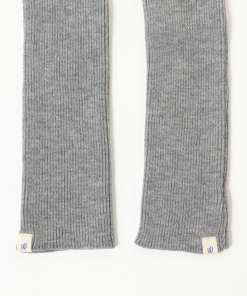 BEAMS BOY（ビームスボーイ）の「BEAMS BOY / リブ ロング アーム ウォーマー（アームカバー・レディース・グレー/オレンジ/オリーブ・ONE SIZE）」の4枚目の写真