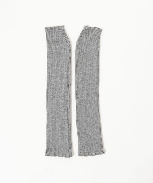 BEAMS BOY（ビームスボーイ）の「BEAMS BOY / リブ ロング アーム ウォーマー（アームカバー・レディース・グレー/オレンジ/オリーブ・ONE SIZE）」の7枚目の写真