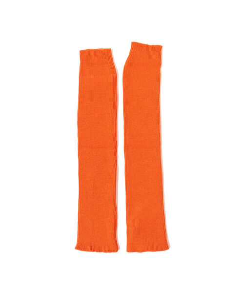 BEAMS BOY（ビームスボーイ）の「BEAMS BOY / リブ ロング アーム ウォーマー（アームカバー・レディース・グレー/オレンジ/オリーブ・ONE SIZE）」の10枚目の写真