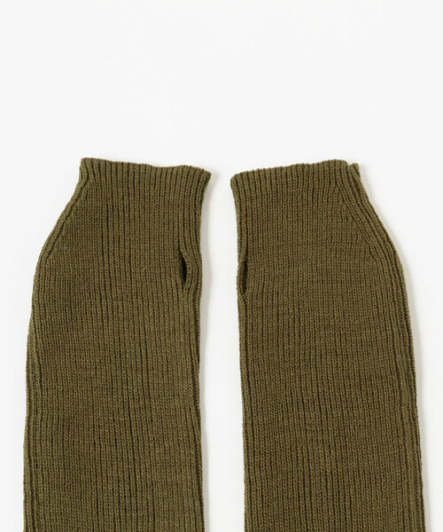 BEAMS BOY（ビームスボーイ）の「BEAMS BOY / リブ ロング アーム ウォーマー（アームカバー・レディース・グレー/オレンジ/オリーブ・ONE SIZE）」の13枚目の写真