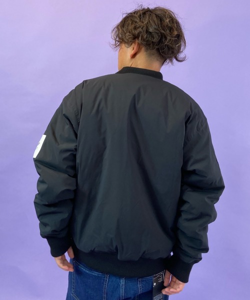 ELEMENT(エレメント)の「ELEMENT/エレメント シンプルロゴ MA-1ジャケット BB022-773(MA-1・メンズ・ブラック/グリーン・M/XL/L)」の19枚目の写真