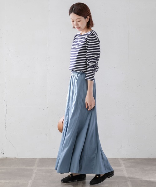 URBAN RESEARCH Sonny Label（アーバンリサーチサニーレーベル）の「マチ切り替えフレアスカート（スカート・レディース・ブラック/ブルー/グレー系その他・FREE）」の12枚目の写真