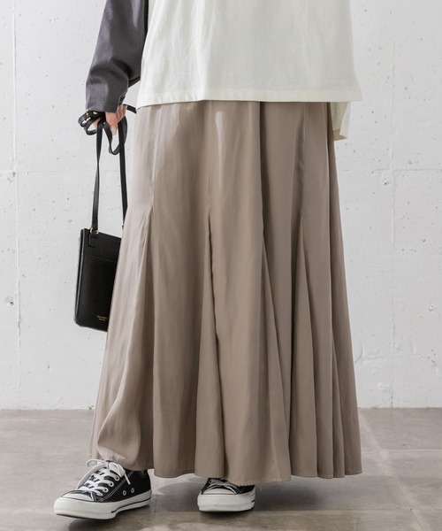 URBAN RESEARCH Sonny Label（アーバンリサーチサニーレーベル）の「マチ切り替えフレアスカート（スカート・レディース・ブラック/ブルー/グレー系その他・FREE）」の10枚目の写真