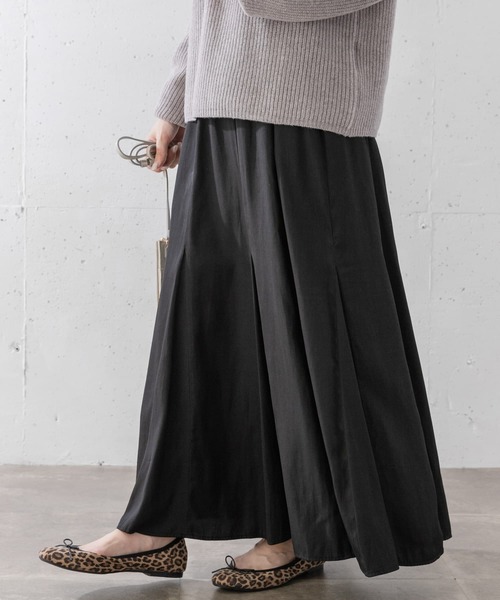 URBAN RESEARCH Sonny Label（アーバンリサーチサニーレーベル）の「マチ切り替えフレアスカート（スカート・レディース・ブラック/ブルー/グレー系その他・FREE）」の6枚目の写真