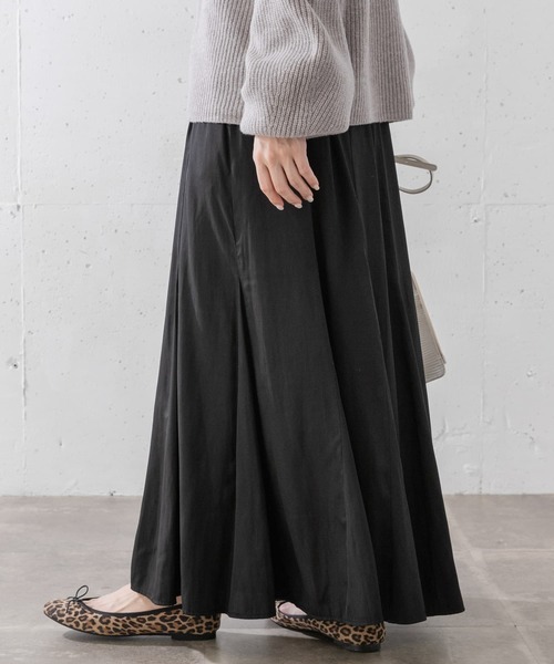 URBAN RESEARCH Sonny Label（アーバンリサーチサニーレーベル）の「マチ切り替えフレアスカート（スカート・レディース・ブラック/ブルー/グレー系その他・FREE）」の17枚目の写真