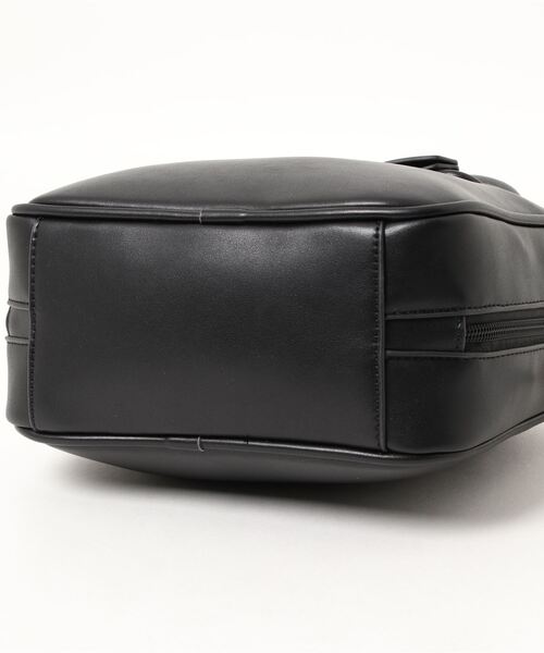 natural couture（ナチュラルクチュール）の「ボックス型アソートボストンバッグ（ショルダーバッグ・レディース・ブラック/ブラック系その他・FREE）」の6枚目の写真