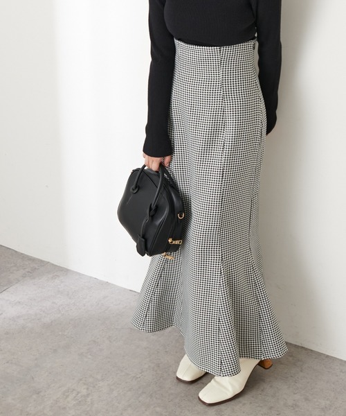 natural couture（ナチュラルクチュール）の「ボックス型アソートボストンバッグ（ショルダーバッグ・レディース・ブラック/ブラック系その他・FREE）」の9枚目の写真