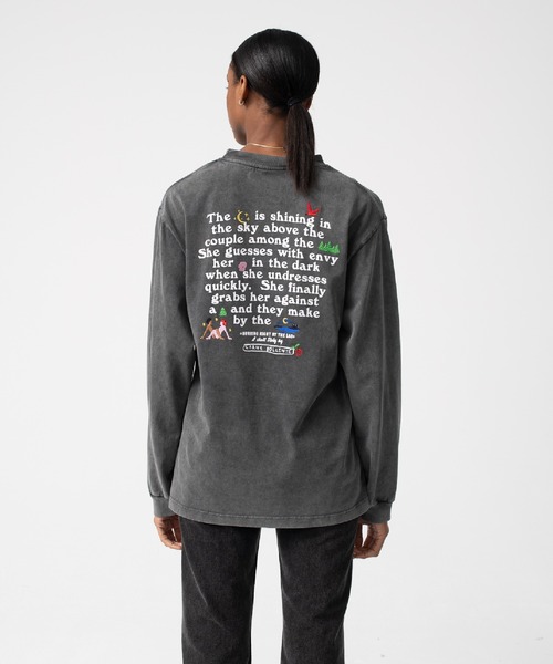 Carne Bollente(カルネボレンテ)の「【Carne Bollente】BURNING NIGHTS L/S Tシャツ(Tシャツ/カットソー・メンズ・ブラック/その他・XL/L/S/M)」の2枚目の写真