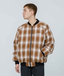 XLARGE | REVERSIBLE QUILTED BOMBER JACKET(ブルゾン)