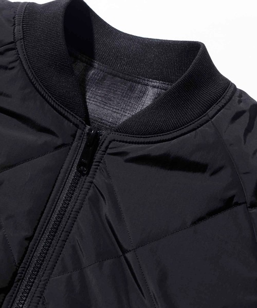 XLARGE（エクストララージ）の「REVERSIBLE QUILTED BOMBER JACKET（ブルゾン・メンズ・ブラック/ブラウン/ネイビー・M/XL/S/L）」の19枚目の写真