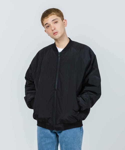 XLARGE（エクストララージ）の「REVERSIBLE QUILTED BOMBER JACKET（ブルゾン・メンズ・ブラック/ブラウン/ネイビー・M/XL/S/L）」の16枚目の写真