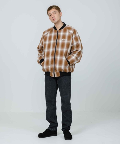 XLARGE（エクストララージ）の「REVERSIBLE QUILTED BOMBER JACKET（ブルゾン・メンズ・ブラック/ブラウン/ネイビー・M/XL/S/L）」の12枚目の写真