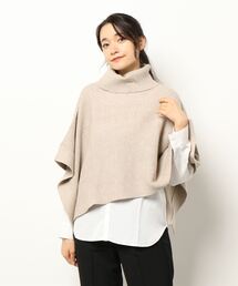 NICOLE white | ニットベスト×スタンドシャツSET(アンサンブル)