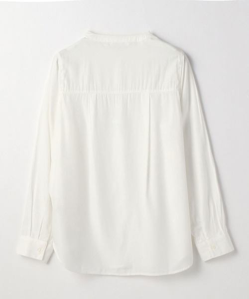 NICOLE white(ニコルホワイト)の「ニットベスト×スタンドシャツSET(アンサンブル・レディース・ブラック/ベージュ/パープル/グレー/サーモンピンク・FREE)」の17枚目の写真