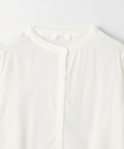 NICOLE white(ニコルホワイト)の「ニットベスト×スタンドシャツSET(アンサンブル・レディース・ブラック/ベージュ/パープル/グレー/サーモンピンク・FREE)」の16枚目の写真