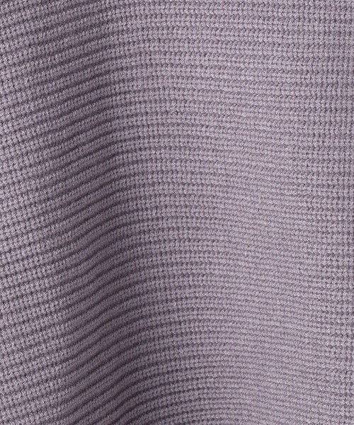 NICOLE white(ニコルホワイト)の「ニットベスト×スタンドシャツSET(アンサンブル・レディース・ブラック/ベージュ/パープル/グレー/サーモンピンク・FREE)」の9枚目の写真