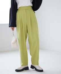 Heather | ベルトツキタックユルパンツ　235875(スラックス)