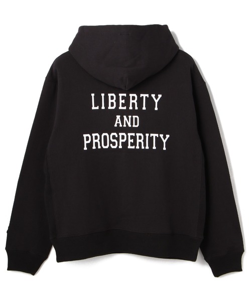 schott(ショット)の「【WEB LIMITED】セットアップ対応 Schott/ショット/HEAVY WEIGHT PARKA "Liberty and prosperity"/ヘビーウェイト パーカー(パーカー・メンズ・チャコールグレー/ダークグリーン/グレー・MEDIUM/LARGE/X-LARGE/XX-LARGE)」の12枚目の写真