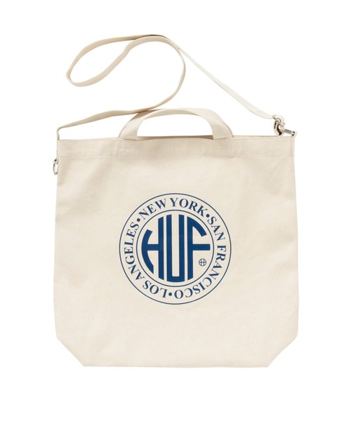 HUF(ハフ)の「REGIONAL 2WAY TOTE BAG / HUF トートバッグ(トートバッグ・メンズ・ナチュラル/ブラック・O/S)」の11枚目の写真