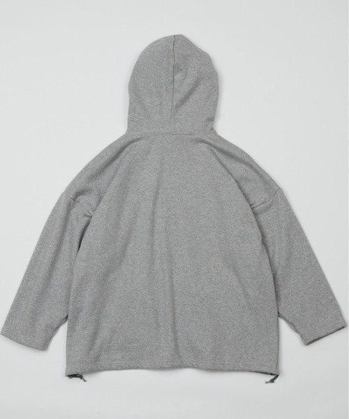 And A(アンドエー)の「AlexanderLeeChang アレキサンダーリーチャン / BOMBER HEAT BIG HOODIE ボンバーヒート ビッグシルエット フーディー パーカー / AC012122(パーカー・メンズ・グレー/ブラウン/ネイビー・ONE SIZE)」の13枚目の写真