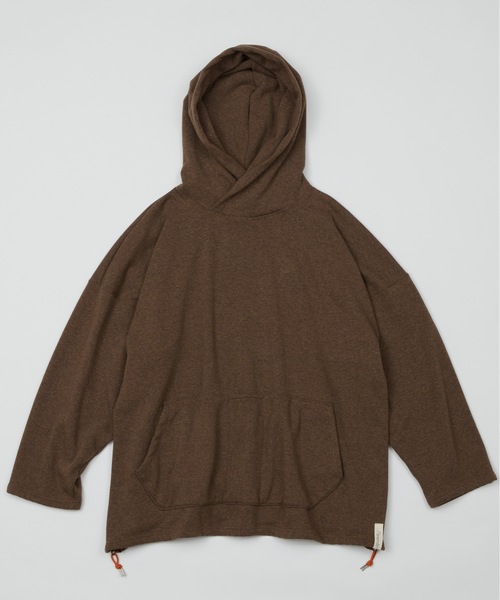 And A(アンドエー)の「AlexanderLeeChang アレキサンダーリーチャン / BOMBER HEAT BIG HOODIE ボンバーヒート ビッグシルエット フーディー パーカー / AC012122(パーカー・メンズ・グレー/ブラウン/ネイビー・ONE SIZE)」の5枚目の写真