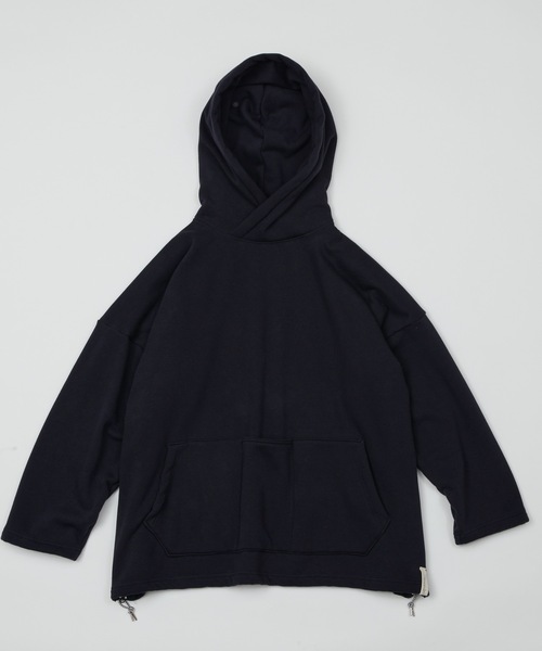 And A(アンドエー)の「AlexanderLeeChang アレキサンダーリーチャン / BOMBER HEAT BIG HOODIE ボンバーヒート ビッグシルエット フーディー パーカー / AC012122(パーカー・メンズ・グレー/ブラウン/ネイビー・ONE SIZE)」の7枚目の写真