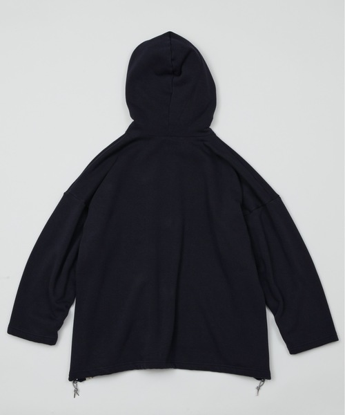 And A(アンドエー)の「AlexanderLeeChang アレキサンダーリーチャン / BOMBER HEAT BIG HOODIE ボンバーヒート ビッグシルエット フーディー パーカー / AC012122(パーカー・メンズ・グレー/ブラウン/ネイビー・ONE SIZE)」の10枚目の写真