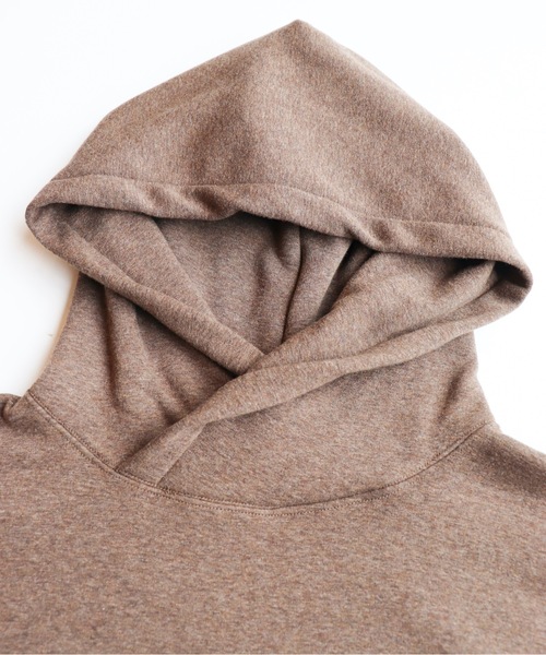 And A(アンドエー)の「AlexanderLeeChang アレキサンダーリーチャン / BOMBER HEAT BIG HOODIE ボンバーヒート ビッグシルエット フーディー パーカー / AC012122(パーカー・メンズ・グレー/ブラウン/ネイビー・ONE SIZE)」の17枚目の写真