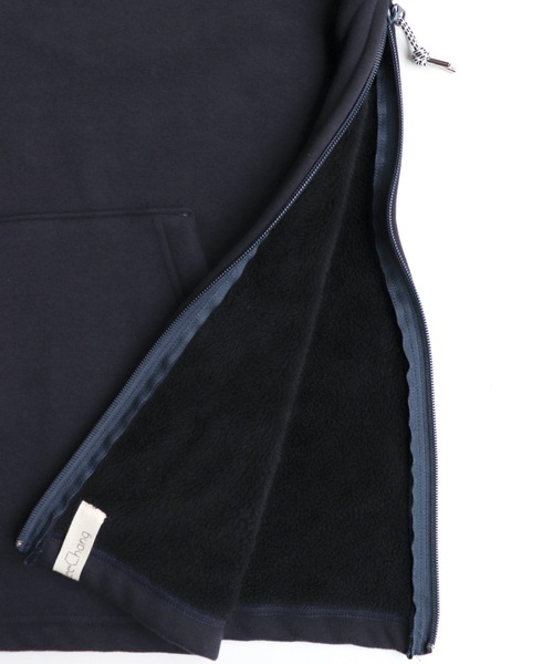 And A(アンドエー)の「AlexanderLeeChang アレキサンダーリーチャン / BOMBER HEAT BIG HOODIE ボンバーヒート ビッグシルエット フーディー パーカー / AC012122(パーカー・メンズ・グレー/ブラウン/ネイビー・ONE SIZE)」の14枚目の写真