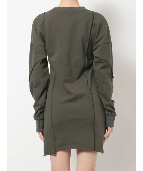 EMODA（エモダ）の「アウトスイッチングミニワンピース（ワンピース・レディース・ブラック/グレー/アイボリー・FREE）」の15枚目の写真