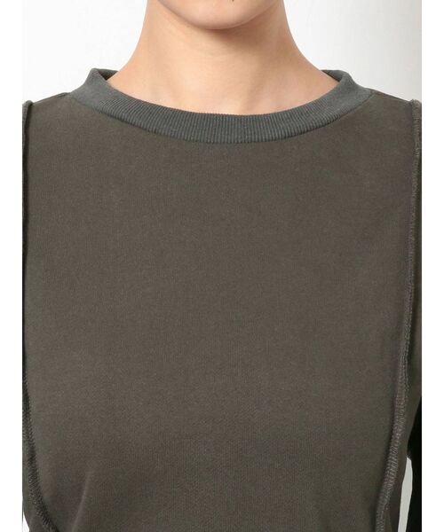 EMODA（エモダ）の「アウトスイッチングミニワンピース（ワンピース・レディース・ブラック/グレー/アイボリー・FREE）」の16枚目の写真