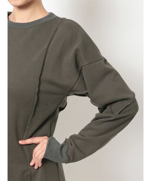 EMODA（エモダ）の「アウトスイッチングミニワンピース（ワンピース・レディース・ブラック/グレー/アイボリー・FREE）」の17枚目の写真