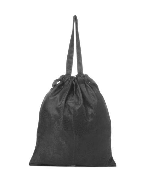 HOLLINGWORTH COUNTRY OUTFITTERS(ホリングワース カントリーアウトフィッターズ)の「【ホリングワースカントリーアウトフィッターズ】ドローコードレギュラートートバッグ(トートバッグ・レディース・ブラック/グレー/イエロー・0)」の10枚目の写真