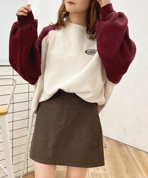 apres jour(アプレジュール)の「ラグラン袖ボリュームスウェット【ZOZOTOWN限定アイテム】(スウェット・レディース・ダークブルー/グリーン/ボルドー・フリー/X-LARGE)」の17枚目の写真