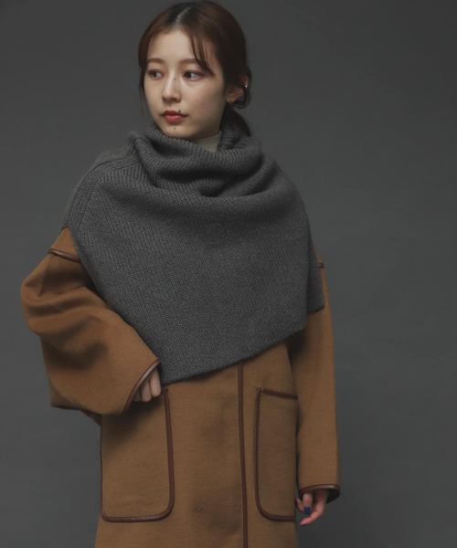 SENSE OF PLACE by URBAN RESEARCH（センスオブプレイスバイアーバンリサーチ）の「パイピングコート（その他アウター・レディース・チャコールグレー/カーキ/アイボリー/モカ・ONE）」の11枚目の写真