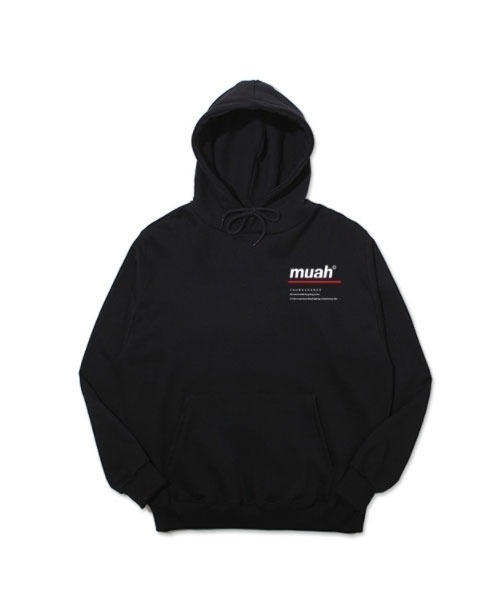 muahmuah（ムーアムーア）の「WEB限定 muahmuah-ムアムア バックロゴプルパーカー【MUT21930】（パーカー・レディース・ホワイト/ブラック/ネイビー/グレー/カーキ/ラベンダー・FREE）」の9枚目の写真