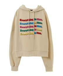 Candy Stripper | LOGO SHORT HOODIE(パーカー)