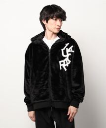 1PIU1UGUALE3  RELAX （ウノピゥウノウグァーレトレ リラックス）の「【別注】1PIU1UGUALE3 RELAX/ウノピゥ ウノ ウグァーレ トレ リラックス/バックロゴファーブルゾン（ブルゾン・メンズ）」