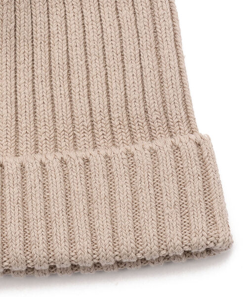 CAL O LINE（キャルオーライン）の「CAL O LINE /キャルオーライン　SILK WATCH CAP シルクワッチキャップ　CL212-100（ニットキャップ/ビーニー・メンズ・ブラック/ベージュ/ネイビー/グリーン/アイボリー/ライトピンク・FREE）」の15枚目の写真