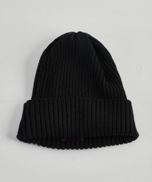 CAL O LINE（キャルオーライン）の「CAL O LINE /キャルオーライン　SILK WATCH CAP シルクワッチキャップ　CL212-100（ニットキャップ/ビーニー・メンズ・ブラック/ベージュ/ネイビー/グリーン/アイボリー/ライトピンク・FREE）」の3枚目の写真