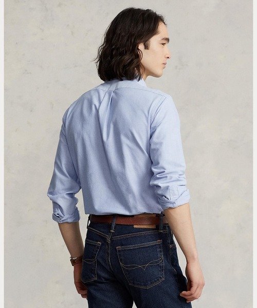 POLO RALPH LAUREN（ポロ ラルフ ローレン）の「アイコニック オックスフォード シャツ（シャツ/ブラウス・メンズ・ブルー・S/M/L/XXL/XS/XL）」の3枚目の写真