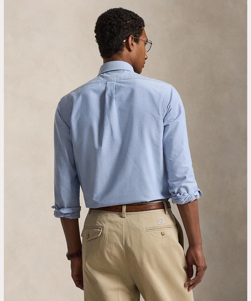 POLO RALPH LAUREN(ポロ ラルフ ローレン)の「アイコニック オックスフォード シャツ(シャツ/ブラウス・メンズ・ブルー・S/M/L/XXL/XS/XL)」の4枚目の写真