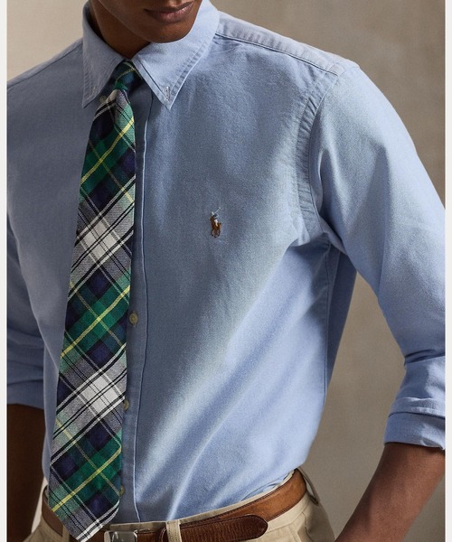 POLO RALPH LAUREN(ポロ ラルフ ローレン)の「アイコニック オックスフォード シャツ(シャツ/ブラウス・メンズ・ブルー・S/M/L/XXL/XS/XL)」の5枚目の写真