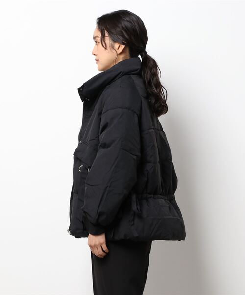 FRP（エフアールピー）の「YUGA 　ウエストリボン　ダウン　ジャケットコート（ダウンジャケット/コート・レディース・ブラック/オフホワイト・FREE）」の19枚目の写真
